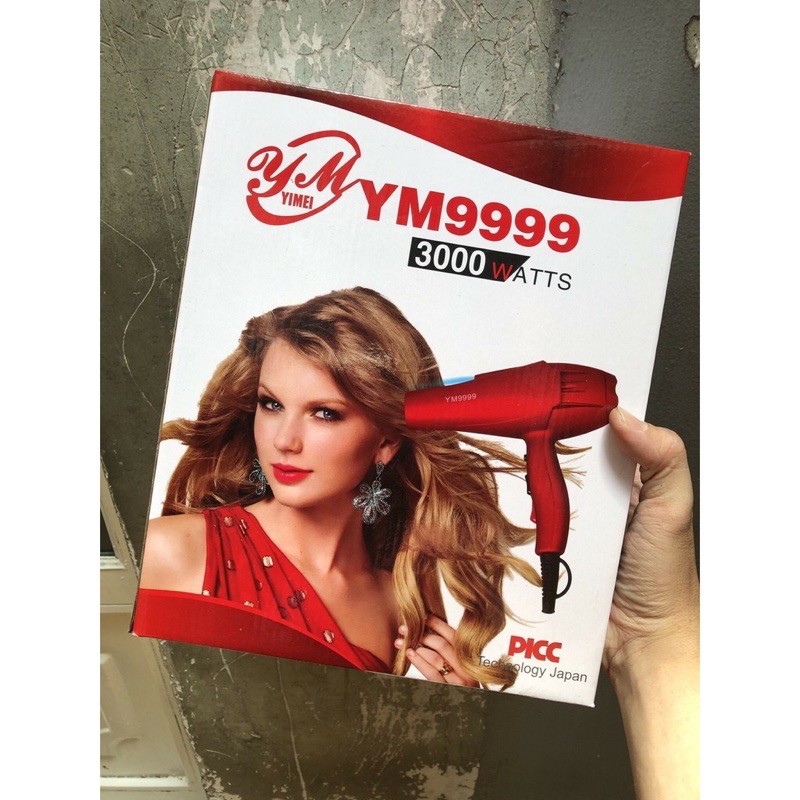 Máy Sấy Tóc YM 9999 Máy Sấy Tóc Siêu Bền Dành cho Salon ( Bảo hành 1 đổi 1 trong vòng 1 tháng)