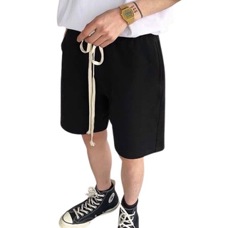 Quần short thun vn clo phối dây trắng - qs015