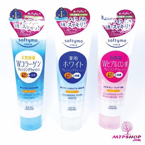 Sữa Rửa Mặt Kose Softymo 190g Nhật Bản