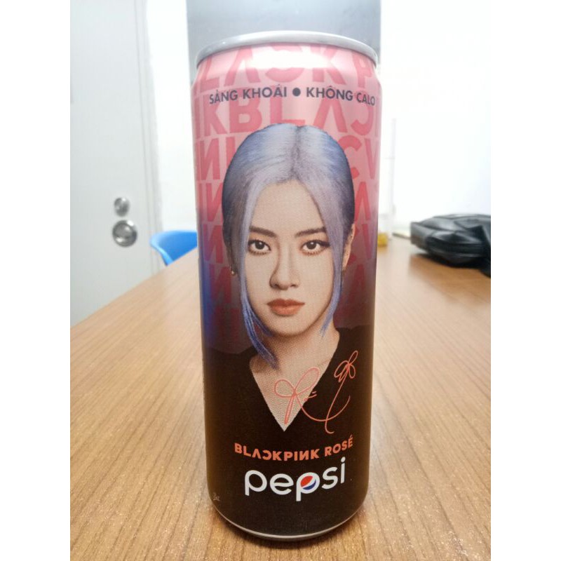 pepsi phiên bản giới hạn đặc biệt Blackpink Jisoo/ Rose/ Jannie hồng/ Jannie xanh/ Lisa 330ml | BigBuy360 - bigbuy360.vn