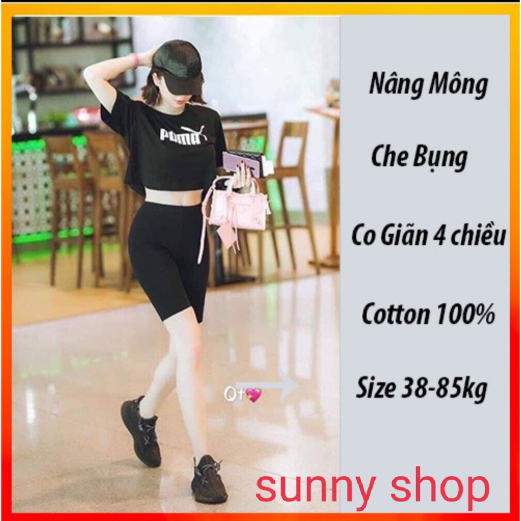 Quần Đùi legging ( Rẻ Vô Địch ) Mặc ở nhà, Đi chơi, Đi tập bao phê