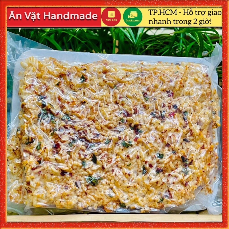 Cơm cháy mắm hành gói 250gram