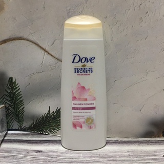 Dầu gội DOVE hoa sen nhật và nước gạo óng mềm tự nhiên 140g