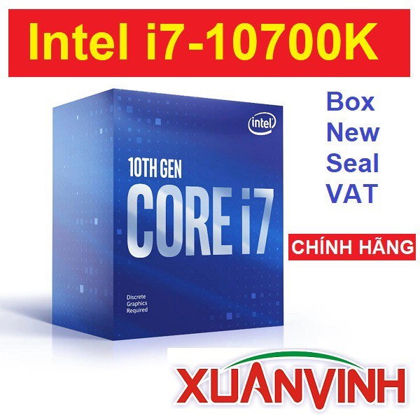 CPU Intel Core i9-10850K i7-10700K i7-12700K i5-12600K i9-12900K New Seal Box