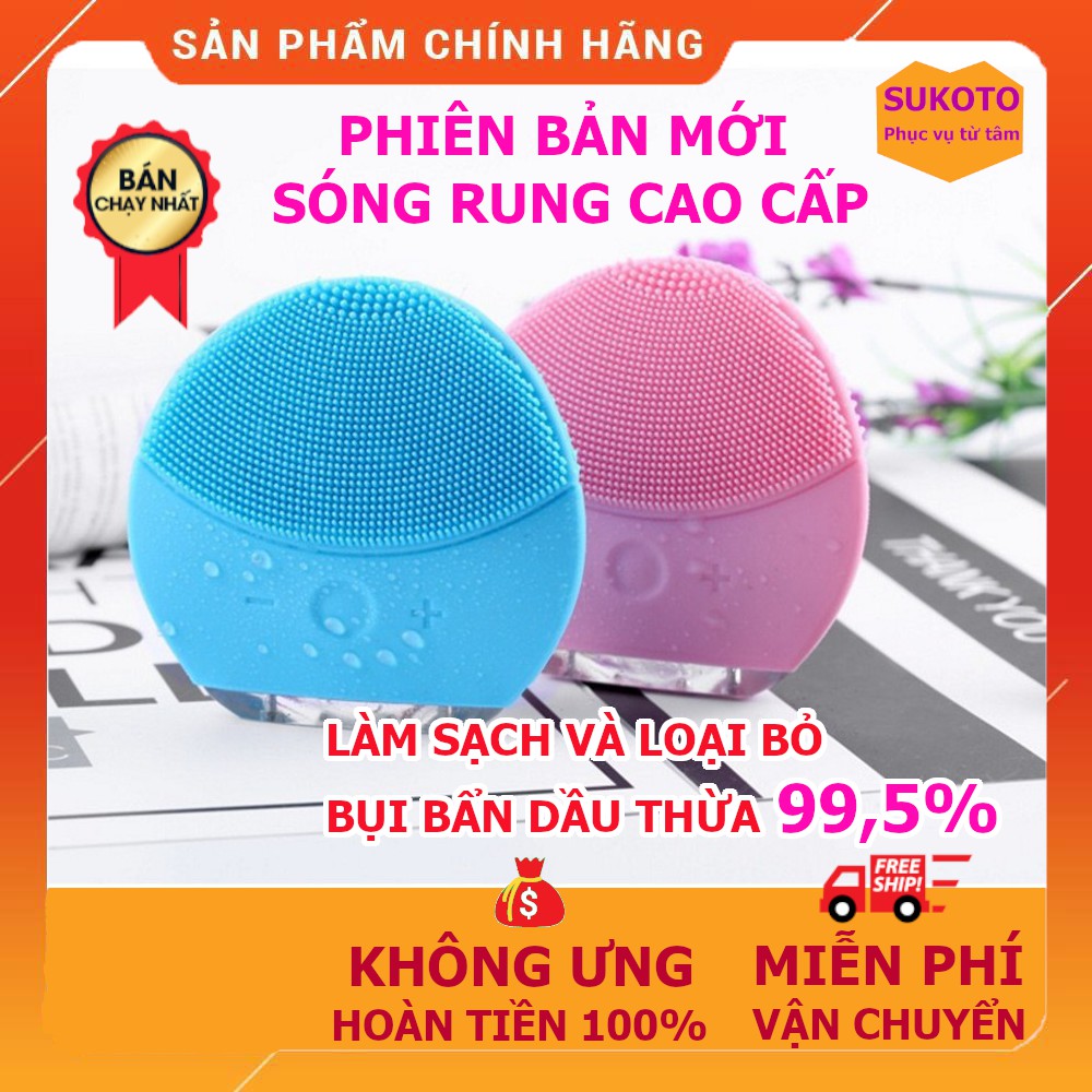 Máy Rửa Mặt Lina Mini 3, Làm Sạch Sâu 99,5%, Da Mềm Mại Sáng Đẹp Hơn, BH 12 Tháng Lỗi 1 Đổi 1 | BigBuy360 - bigbuy360.vn
