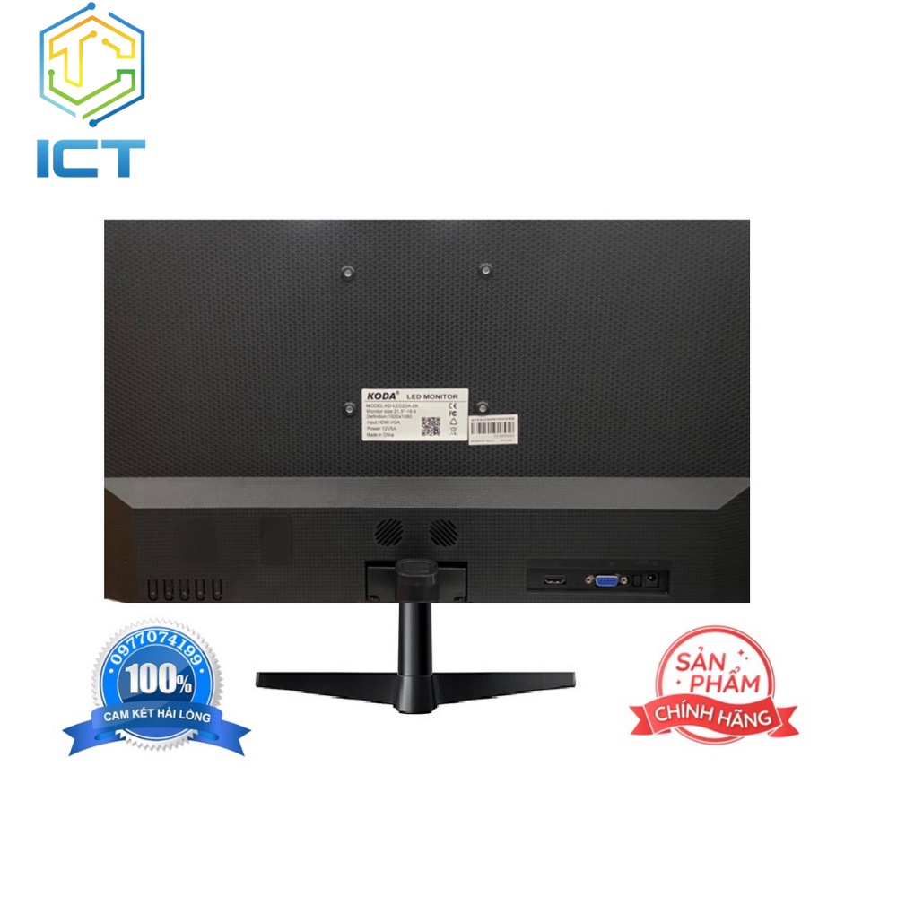 Màn hình LCD 21.5' KODA KD-LED22A-2K  Mới Full Box Chính Hãng 100%