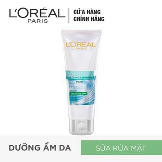Sữa rửa mặt thanh khiết l'oreal paris hydrafresh 100ml _ 8992304037238