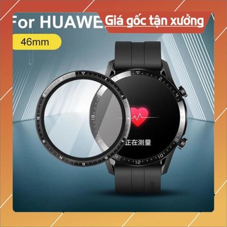 ［Tặng 1 miếng 2D khi mua 2 miếng 3D] Cường lực màn hình 3D Cạnh Cong Full mặt kính cho Huawei Watch GT2 46mm