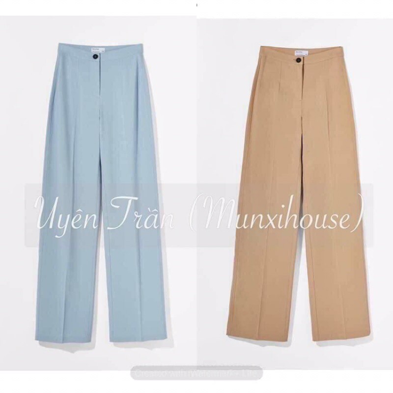 quần tây ống xuông