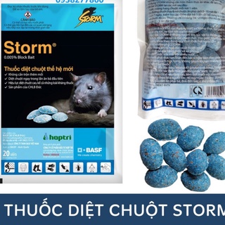 Thuốc Diệt Chuột STORM 20 viên Mẫu Thế Hệ Mới - Thuốc Chuột Storm Hợp trí