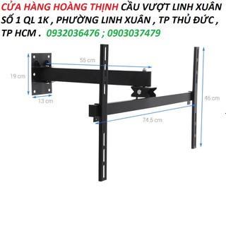 Kệ treo tivi LCD xoay ''37-55'' inch