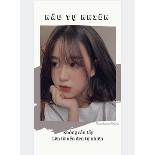 Thuốc nhuộm NÂU TỰ NHIÊN kèm trợ dưỡng oxy