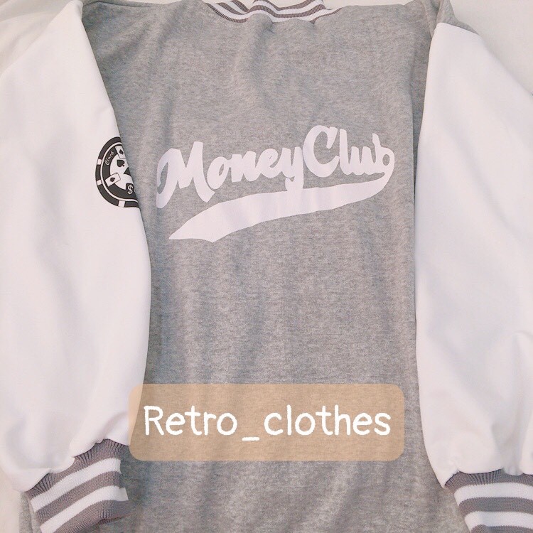 🍂 [Ảnh thật/Tự chụp] Áo Bomber Chữ M Màu Xám Nam Nữ Form Rộng Mặc Đôi | BigBuy360 - bigbuy360.vn