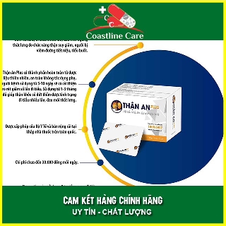Thận An Plus - Khỏe Thận, Hết Tiểu Đêm (HỘP 20 VIÊN)