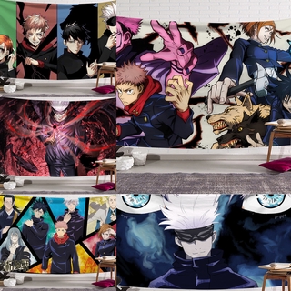 Mới Tranh Vải Treo Tường Họa Tiết anime jujutsu kaisen Độc Đáo