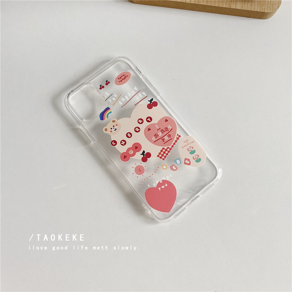 Ốp lưng iphone Ốp Điện Thoại In Họa Tiết Trái Tim Cho iphone 14 6 / 6plus / 6s / 6s plus / 6 / 14pro / 14proplus / 8 / 8plus / x / xs / xs max / 11 / 11 pro / 11 pro / 11 Promax / 12 / 13 / Dinuo case