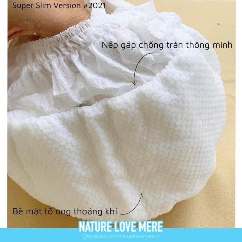 Mua là có quà bỉm nature love mere nội địa hàn quốc dòng superslim siêu - ảnh sản phẩm 8