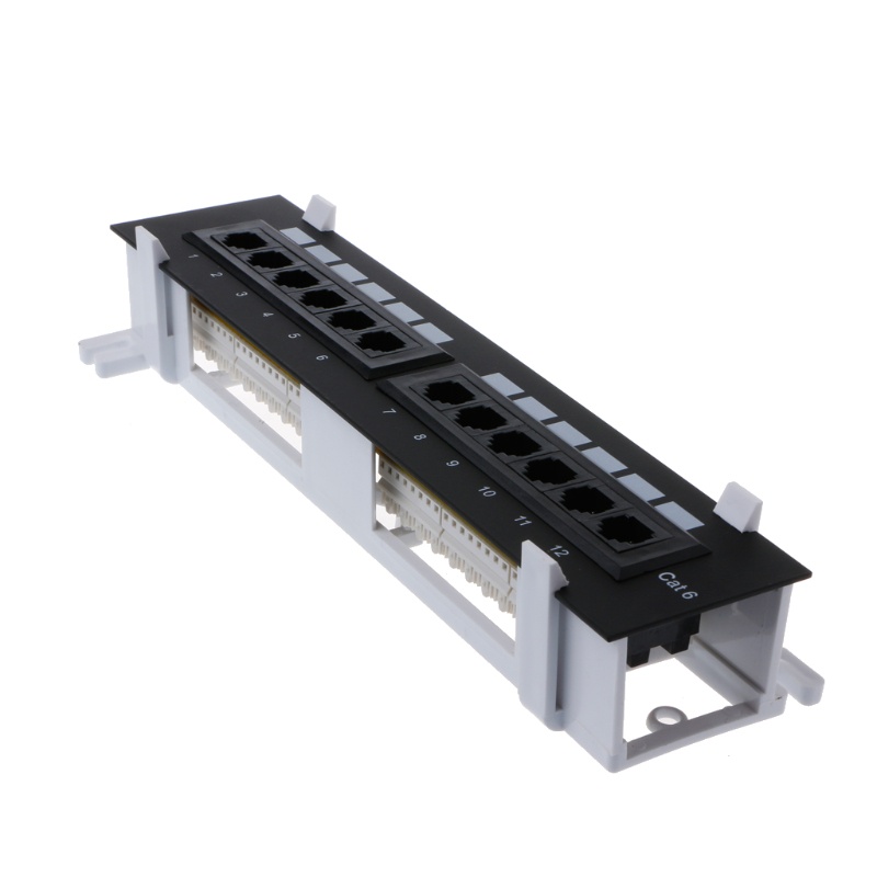 Bảng Điều Khiển 12 Cổng Gắn Tường Cho Cat 6