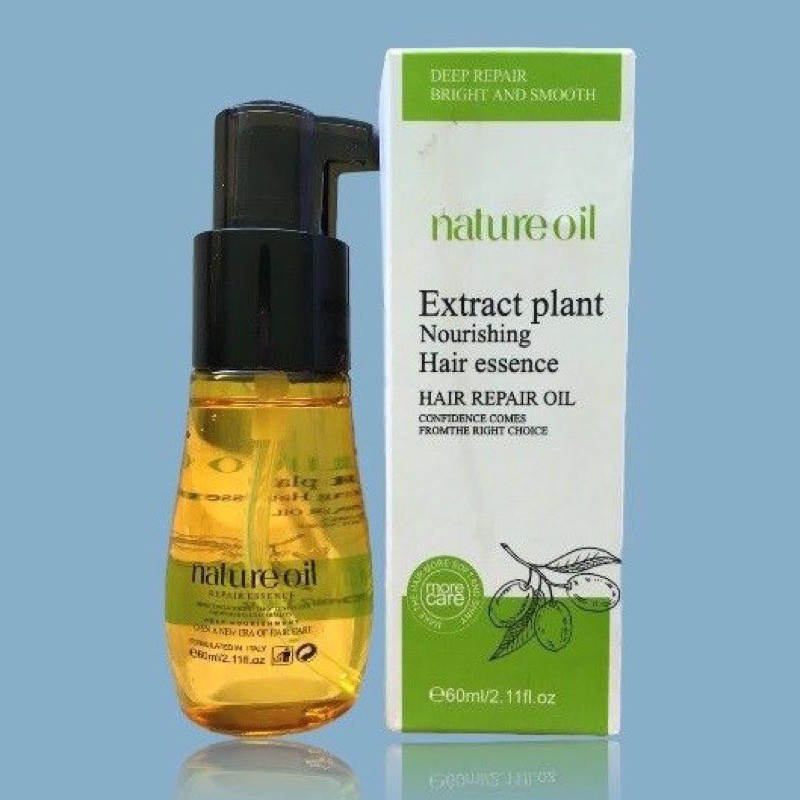 ⭐️⭐️[RẺ VÔ ĐỊCH] Tinh Dầu Dưỡng Tóc Nature Oil Extract Plant 60ml  ⭐️⭐️