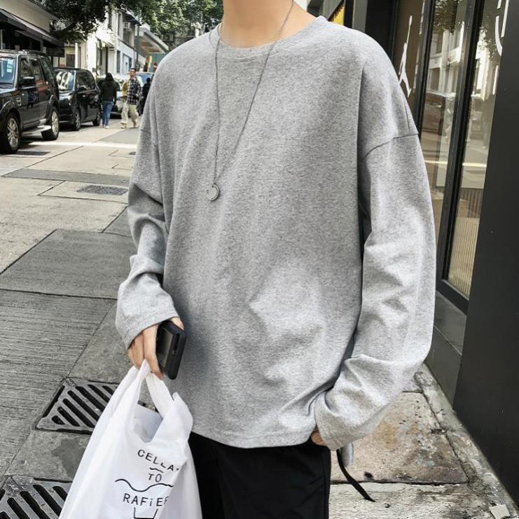 ☄ Áo sweater nam xẻ tà, phong cách thời trang Hàn Quốc full size, full màu!