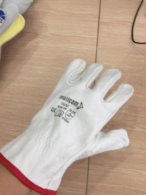 Găng tay da hàn TIG D232 Mallcom