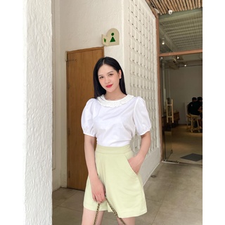 Áo sơ mi cổ bèo