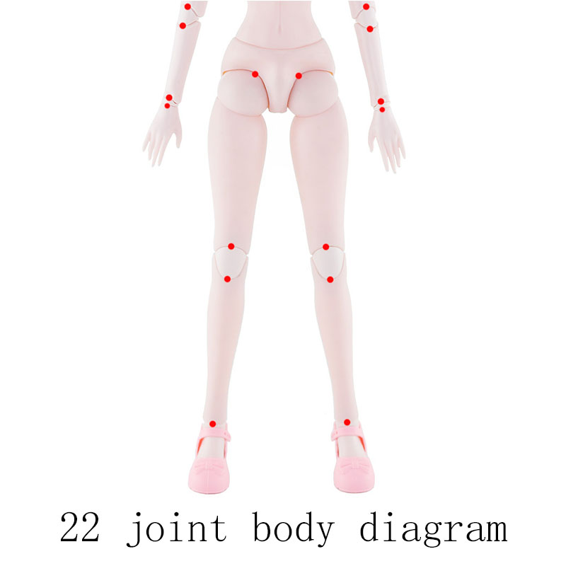 Búp Bê Công Chúa BJD 60cm Mắt 3D Và 22 Khớp Nối 1 / 3