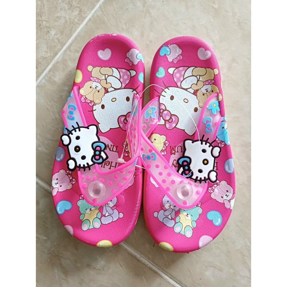 DÉP KẸP HÌNH MÈO HELLO KITTY CHO BÉ