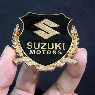 [HOT] Bộ 2 Logo dạng Bông lúa theo xe Suzuki