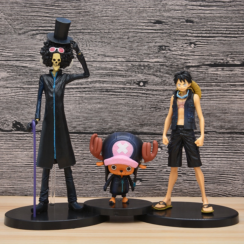 Set 9 Mô Hình Nhân Vật Hoạt Hình One Piece Độc Đáo Sáng Tạo Mô Hình Đồ Chơi Nhân Vật Luffy Nami Roronoa Zoro