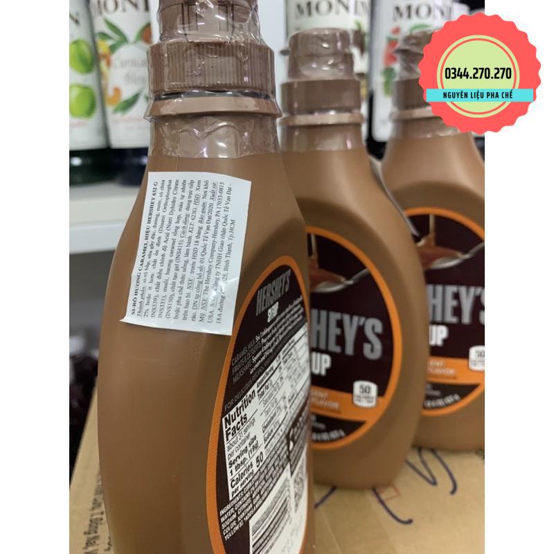 Xốt CARAMEL hiệu Hershey’s Mỹ – chai 623g