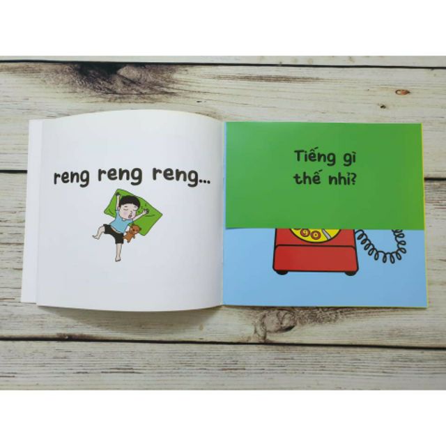 Sách Ehon Tiếng gì thế nhỉ 6 cuốn