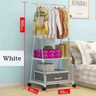 Kệ treo quần áo , gọn nhẹ chữ A xinh xắn giúp các gia đình sắp xếp đồ một cách hợp lý. Tiết kiệm không gian trong phòng.
