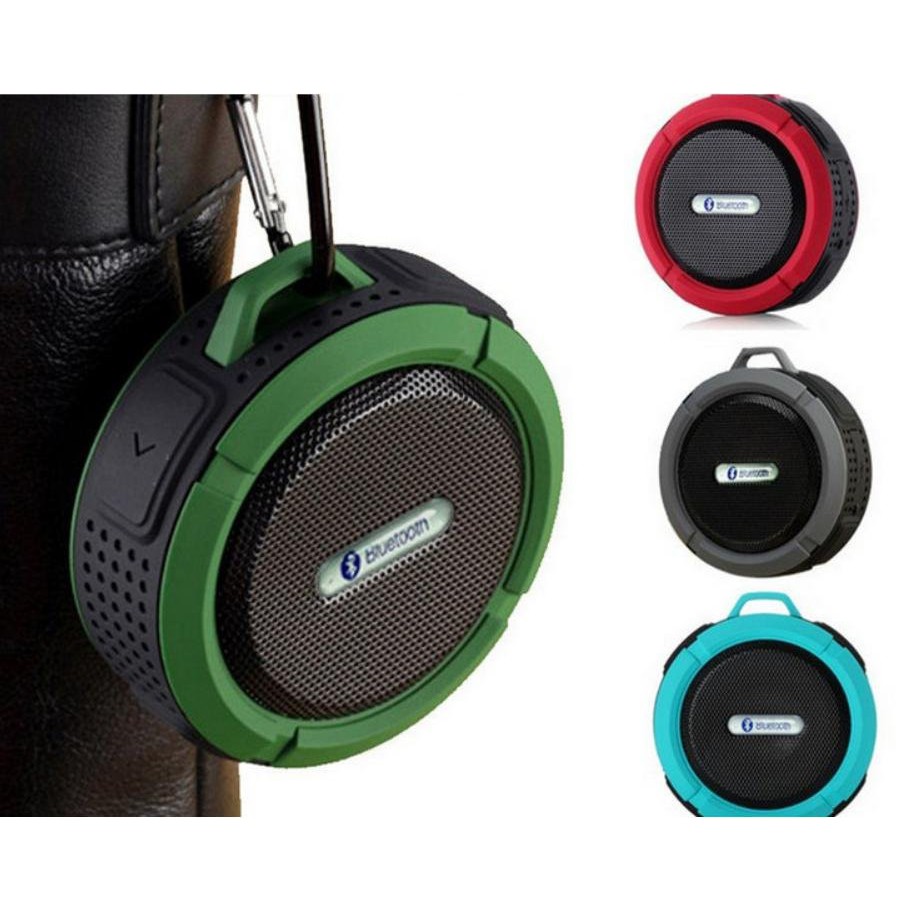 Loa Bluetooth C6-Chống nước chống va đập âm thanh cực hay stereo bass,kèm móc khóa C6