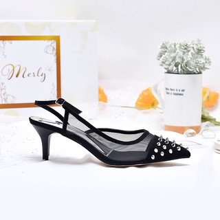 Giày sandal đính đinh Merly 1209