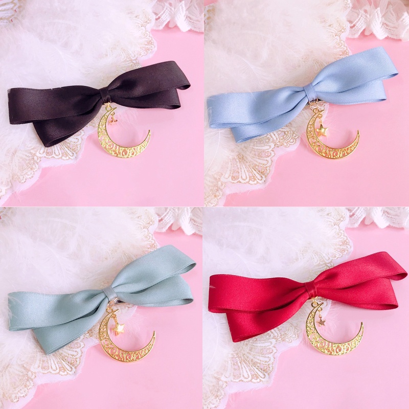 Kẹp Tóc Hình Nơ Lủng Lẳng Dễ Thương Cho Bé Gái