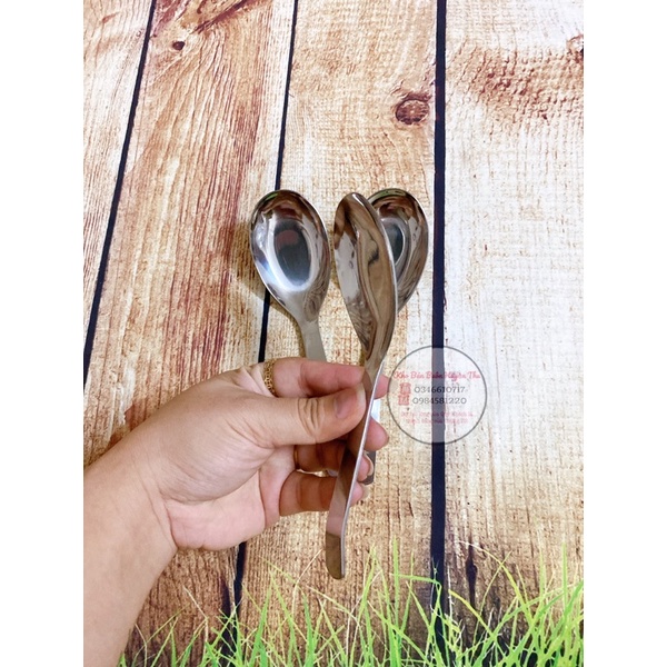 Thìa ăn cao cấp inox 304 - Muỗng ăn phở