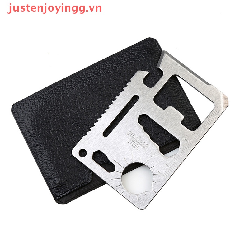 Thẻ Cứu Hộ Đa Năng 11 Trong 1 Chuyên Dùng Cho Hoạt Động Ngoài