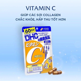 Viên Uống DHC Bổ sung vitamin C(60ngày) 120 viên