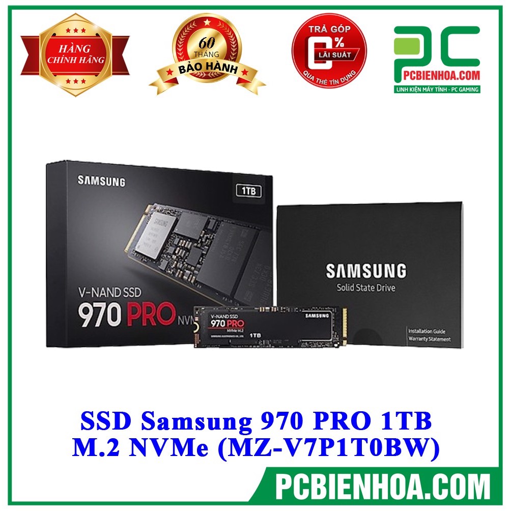 Ổ cứng SSD SAMSUNG 970 PRO 1TB M.2 NVME (MZ-V7P1T0BW)