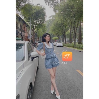 SET VEST CỔ SEN