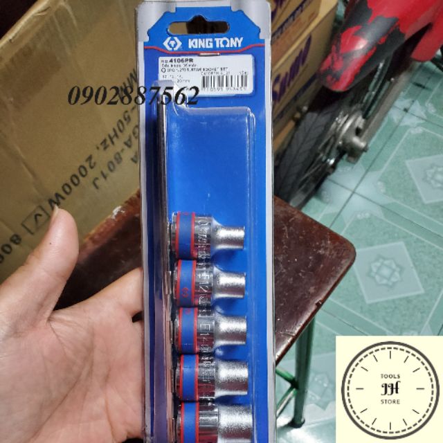 Bộ tuýp E (sao) kingtony 1/2 chính hãng taiwan