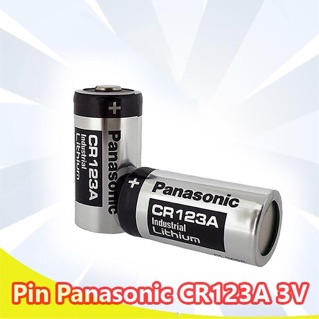 Pin panasonic CR123A 3V lithium