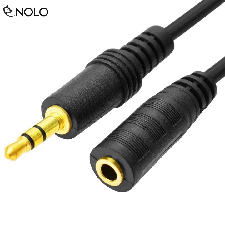 Cáp Nối Dài Âm Thanh Audio 3,5mm Model ND02 1 Đầu Đực 1 Đầu Cái Dài 1,5m