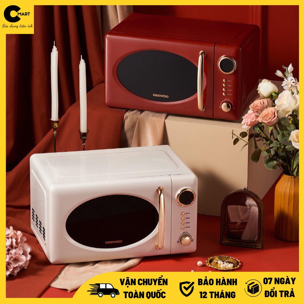 Lò Vi Sóng Dung Tích 20L Cao Cấp DAEWOO DY-WB02 Chính Hãng [CMART_GIA DỤNG TIỆN ÍCH]