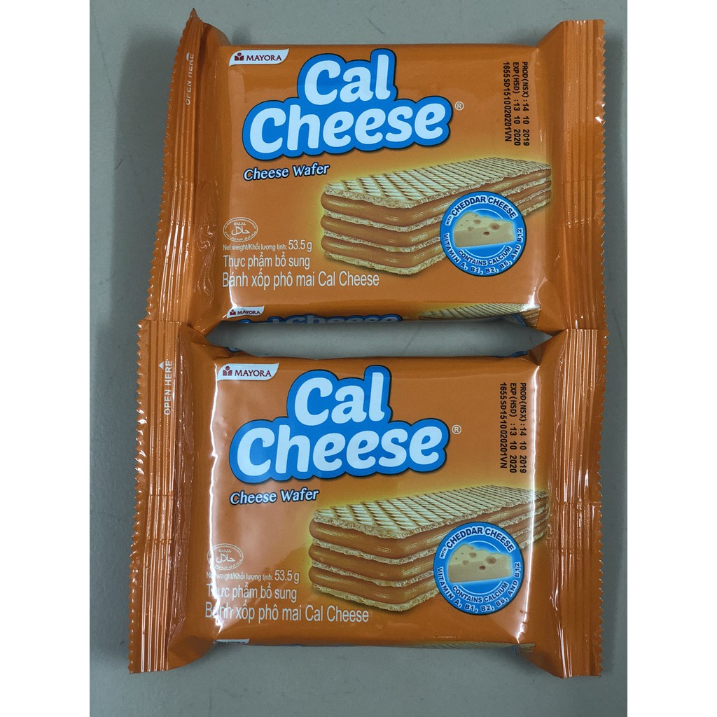 Bánh xốp phô mai Cal Cheese 53.5gr