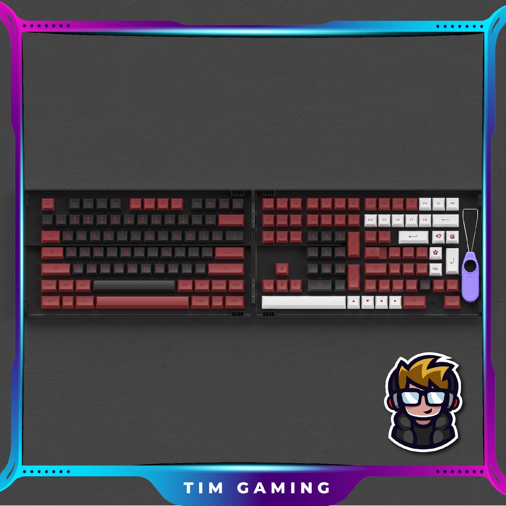 Bộ Keycap AKKO BRED