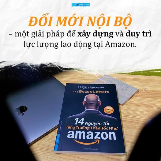 Sách 14 Nguyên Tắc Tăng Trưởng Thần Tốc Như Amazon First News