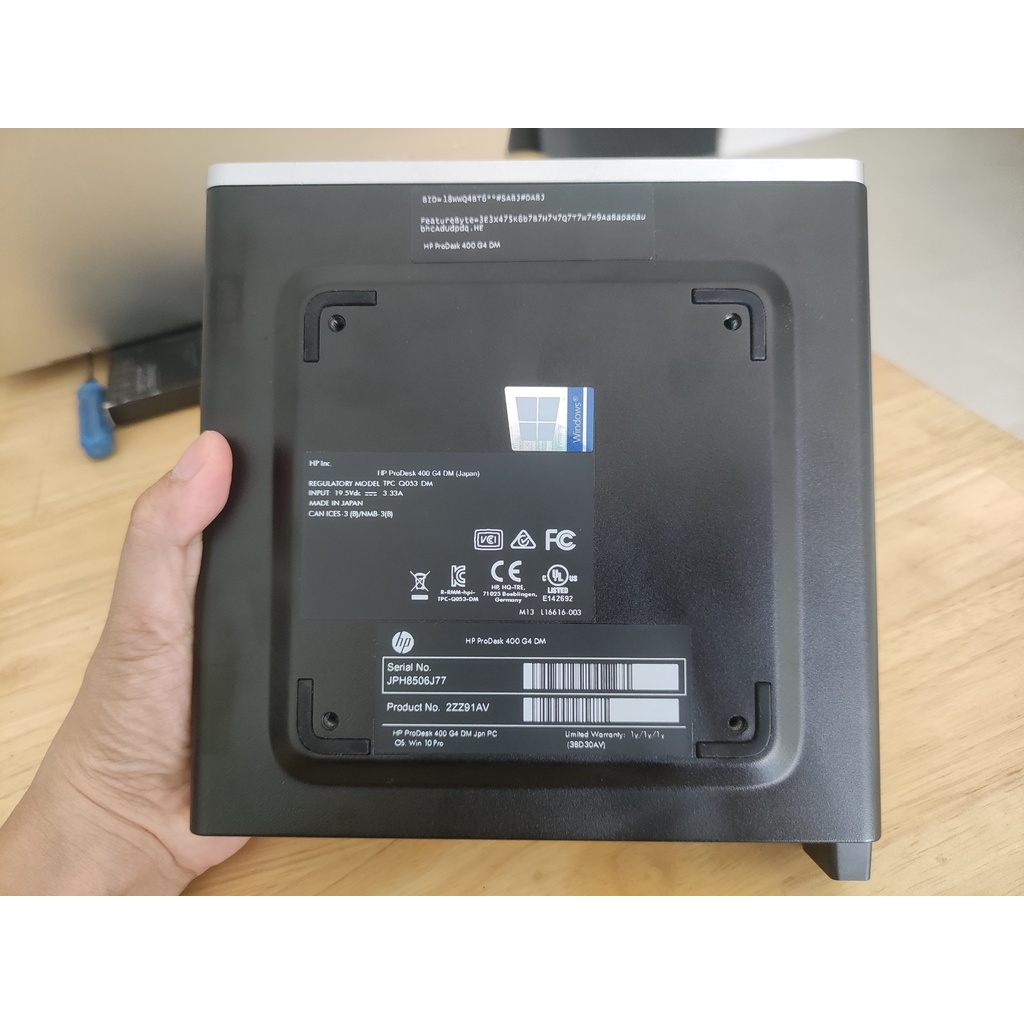 Máy tính Mini PC HP Prodesk 400 G4 DM (Desktop Mini) | BigBuy360 - bigbuy360.vn