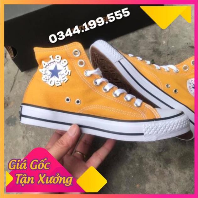 Giày Thời Trang cao cổ màu vàng